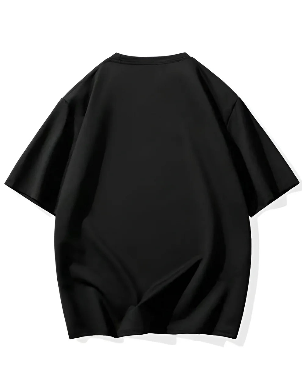 Abstract Printed Oversize T Shirt | Black Unisex